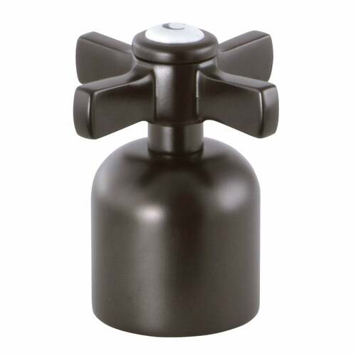 Kingston Brass KBH8965ZXC Millennium Oil Rubbed Bronze Metal Cross Handle (Cold Side)