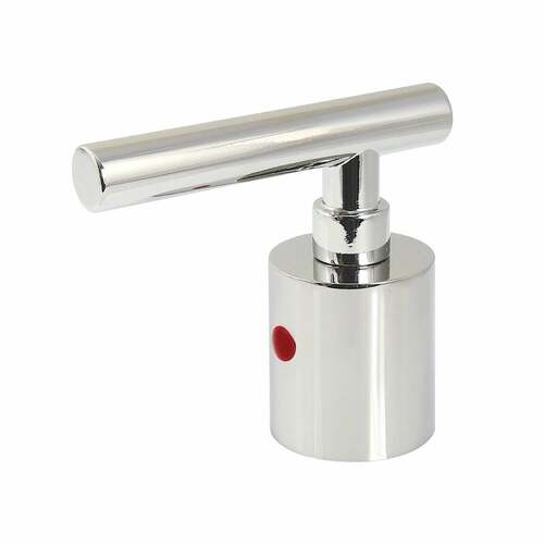 Kingston Brass KBH8966CMLH Manhattan Polished Nickel Zinc Alloy Lever Handle (Hot Side)