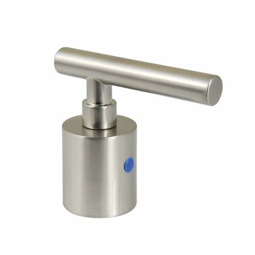 Kingston Brass KBH8968CMLC Manhattan Brushed Nickel Zinc Alloy Cold Side Lever Handle