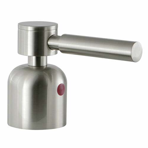 Kingston Brass KBH8968DLH Concord Brushed Nickel Metal Lever Handle (Hot Side)