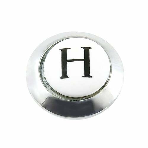 Kingston Brass KBHI1601AXH Polished Chrome Hot Handle Index Button