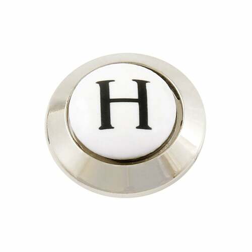 Kingston Brass KBHI1606AXH Polished Nickel Hot Handle Index Button