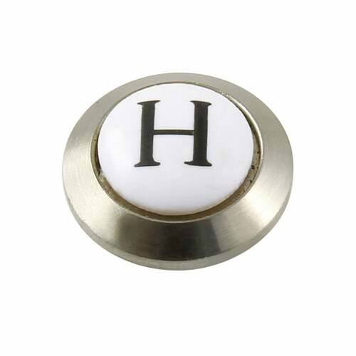 Kingston Brass KBHI1608AXH Brushed Nickel Hot Handle Index Button