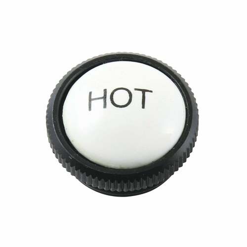 Kingston Brass KBHI1790AXH Matte Black Hot Handle Index Button