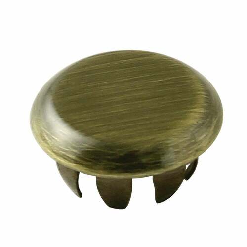 Kingston Brass KBHI3633AL Antique Brass Blank Handle Index Button