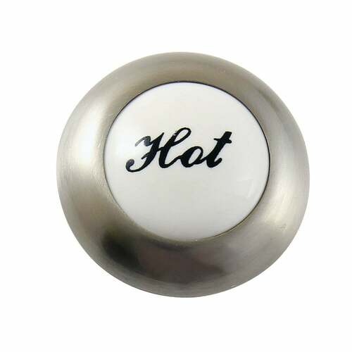 Kingston Brass KBHI4468BXH Brushed Nickel Hot Handle Index Button