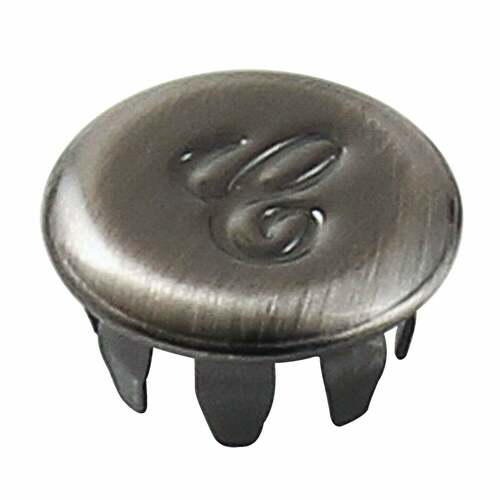 Kingston Brass KBHI603ALC Black Stainless Cold Handle Index Button