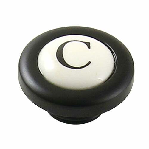Kingston Brass KBHI720PXC Matte Black Cold Handle Index Button