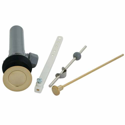 Kingston Brass KBP1002 Polished Brass Plastic Pop-Up Drain with Overflow