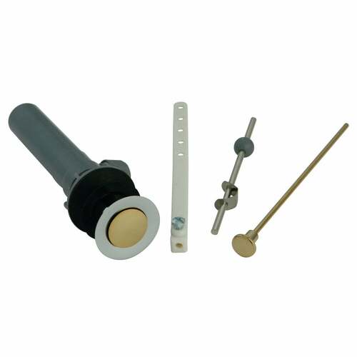 Kingston Brass KBP1004 Pop-Up Drain with Overflow, Polished Chrome/Brass