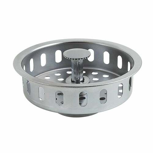 Kingston Brass KBP2001 Made to Match Polished Chrome Kitchen Sink Basket Strainer