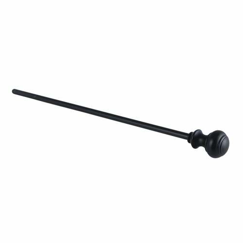 Kingston Brass KBPR2620 Matte Black Brass Pop-Up Rod