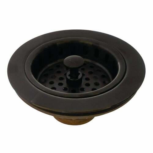 Kingston Brass KBS1005 Oil Rubbed Bronze Kitchen Sink Basket Strainer