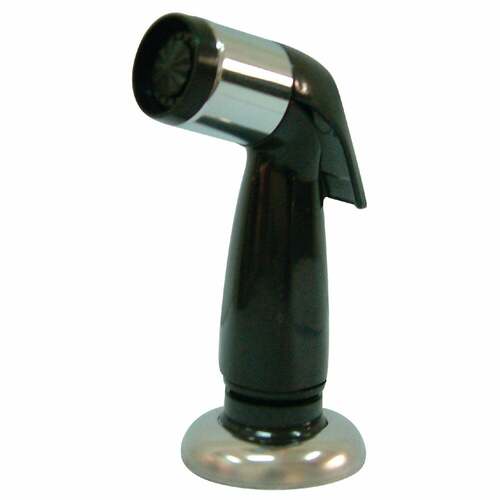 Kingston Brass KBS122SP Black/Chrome Kitchen Side Sprayer