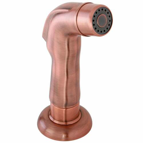 Kingston Brass KBS796SP Antique Copper Kitchen Side Sprayer