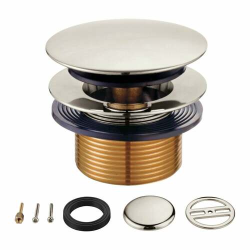 Kingston Brass KBU2006 Eugene Tip-Toe Tub Drain Conversion Kit, Polished Nickel