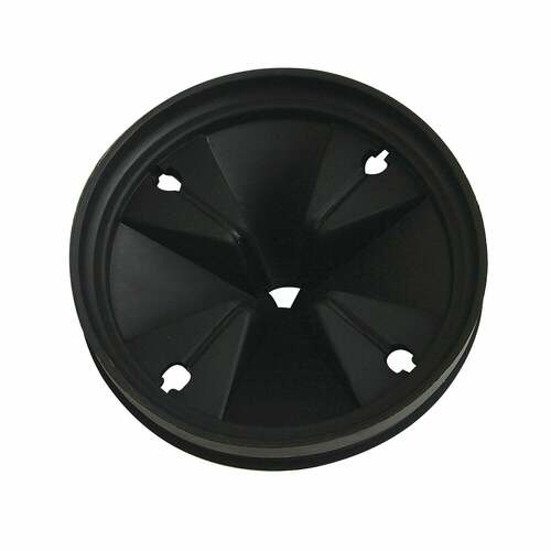 Kingston Brass KD4200 Black Garbage Disposal Splash Guard by Made to Match