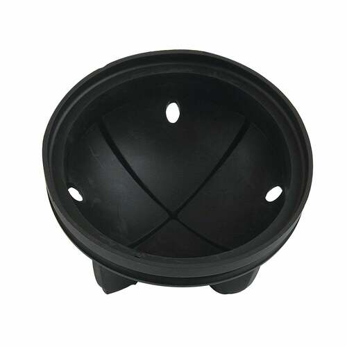 Kingston Brass KD4300 Black Garbage Disposal Splash Guard by Made to Match