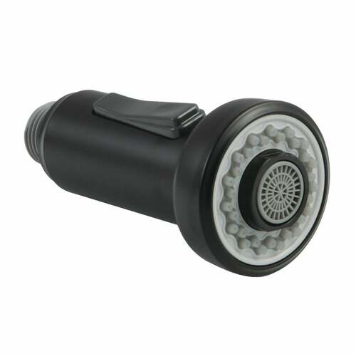Kingston Brass KDH8410MB Matte Black 2-Function Pull-Down Kitchen Faucet Sprayer Head