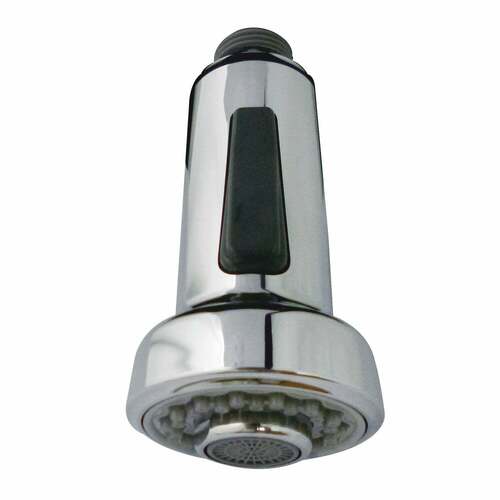 Kingston Brass KDH8411 2-Function Pull-Down Kitchen Faucet Sprayer Head, Chrome