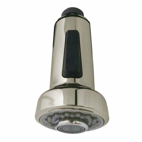 Kingston Brass KDH8418 Brushed Nickel 2-Function Pull-Down Kitchen Faucet Sprayer Head