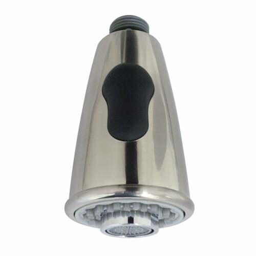 Kingston Brass KDH8508 Brushed Nickel 2-Function Pull-Down Kitchen Faucet Sprayer Head