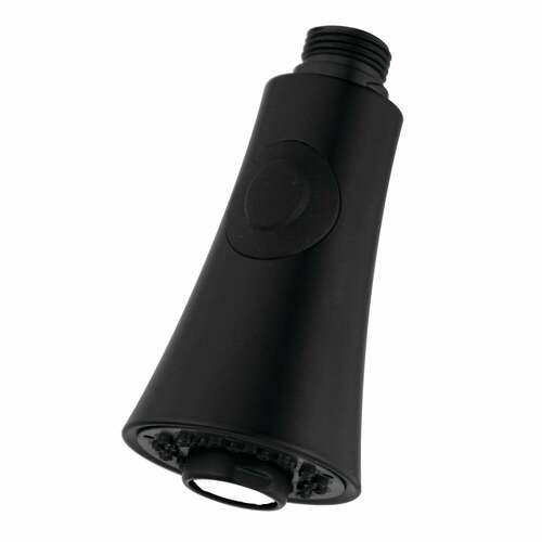 Kingston Brass KDH8720 Matte Black Pull-Down Kitchen Faucet Sprayer Head