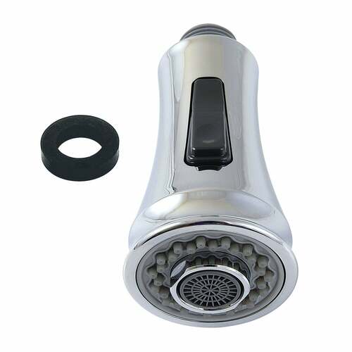 Kingston Brass KDH8811 Gourmet Scape 2-Function Pull-Down Kitchen Faucet Sprayer, Chrome