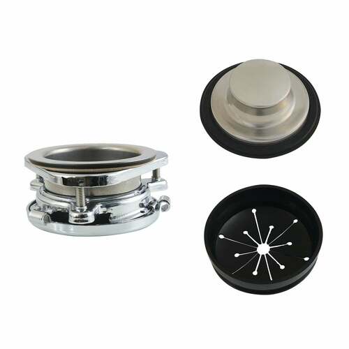 Kingston Brass KDK4101 Made to Match Garbage Disposal Splash Guard, Stainless Steel/Chrome