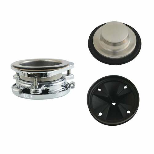 Kingston Brass KDK4201 Made to Match Garbage Disposal Splash Guard, Stainless Steel/Chrome