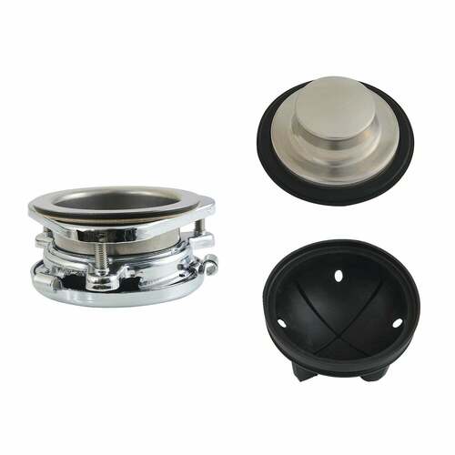 Kingston Brass KDK4301 Made to Match Garbage Disposal Splash Guard, Stainless Steel/Chrome