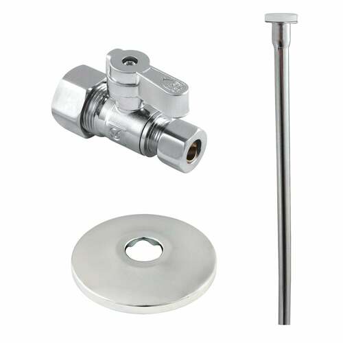 Kingston Brass KF53351TKF20 Toilet Supply Kit, 5/8