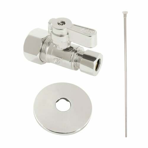 Kingston Brass KF53356TKF20 Toilet Supply Kit, 5/8