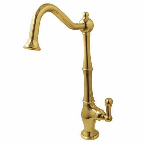 Kingston Brass KS1192AL Heritage Polished Brass Single-Handle Cold Water Filtration Faucet