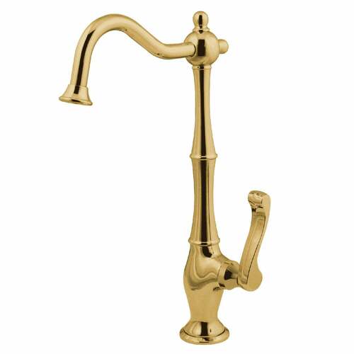 Kingston Brass KS1192FL Royale Polished Brass Single-Handle Water Filtration Faucet