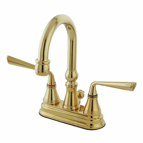 Kingston Brass KS2612ZL Silver Sage Double-Handle 4