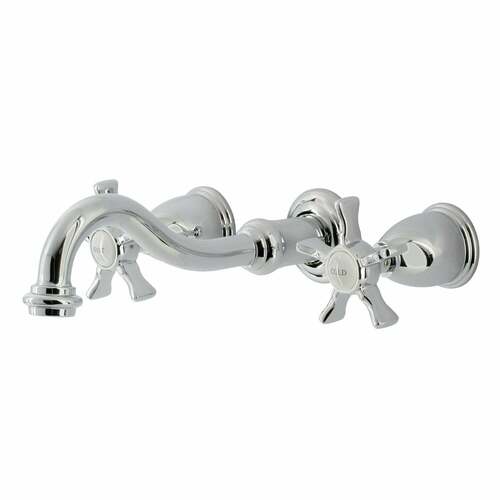 Kingston Brass KS3021NX Hamilton Two-Handle Wall Mount Roman Tub Faucet - Polished Chrome