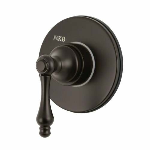 Kingston Brass KS3035AL Single-Handle Three-Way Diverter Valve with Trim Kit, Oil Rubbed Bronze