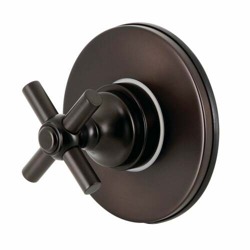 Kingston Brass KS3035EX Elinvar Single-Handle Three-Way Diverter Valve, Oil Rubbed Bronze
