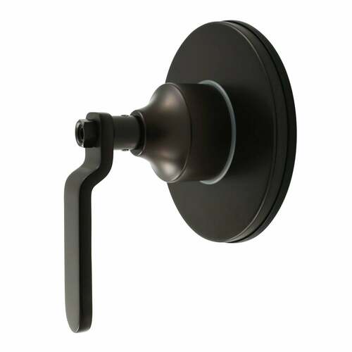 Kingston Brass KS3035KL Whitaker Single-Handle Diverter Valve with Round Trim, Oil Rubbed Bronze