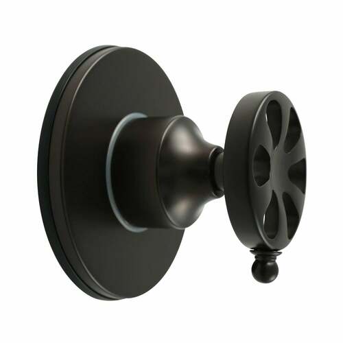 Kingston Brass KS3035RX Belknap Single-Handle Three-Way Diverter Valve, Round Trim, Oil Rubbed Bronze