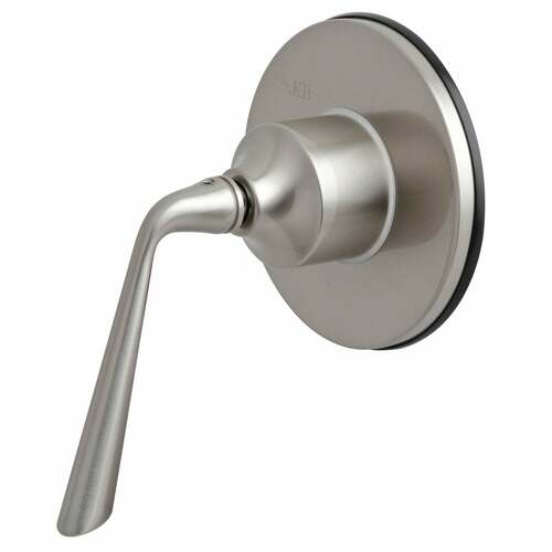 Kingston Brass KS3038ZL Brushed Nickel Single-Handle Three-Way Diverter Valve with Trim Kit