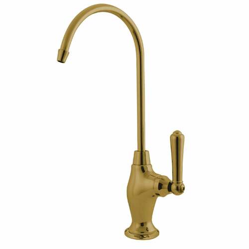 Kingston Brass KS3192NML Magellan Single-Handle Water Filtration Faucet in Polished Brass