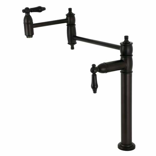 Kingston Brass KS3705PKL Duchess Deck Mount Pot Filler Faucet - Oil Rubbed Bronze