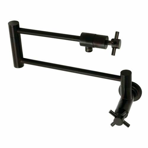 Kingston Brass KS4105DX Concord Wall Mount Pot Filler Faucet - Oil Rubbed Bronze