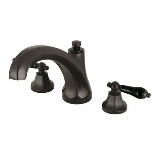 Kingston Brass KS4325PKL Duchess Two-Handle Deck Mount Roman Tub Faucet, Oil Rubbed Bronze