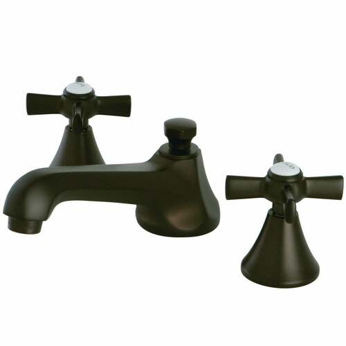 Kingston Brass KS4475ZX Millennium Widespread Bathroom Faucet, Brass Pop-Up, Oil Rubbed Bronze