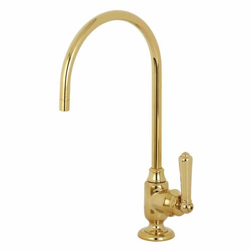 Kingston Brass KS5192NML Magellan Single-Handle Water Filtration Faucet in Polished Brass