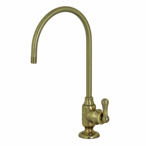 Kingston Brass KS5193AL Royale Antique Brass Single-Handle Water Filtration Faucet