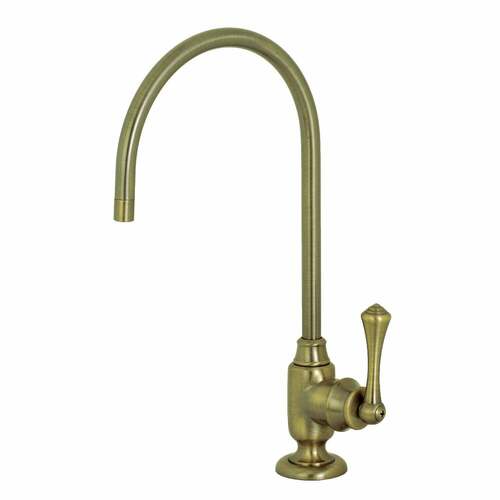 Kingston Brass KS5193BL Vintage Single-Handle Water Filtration Faucet in Antique Brass